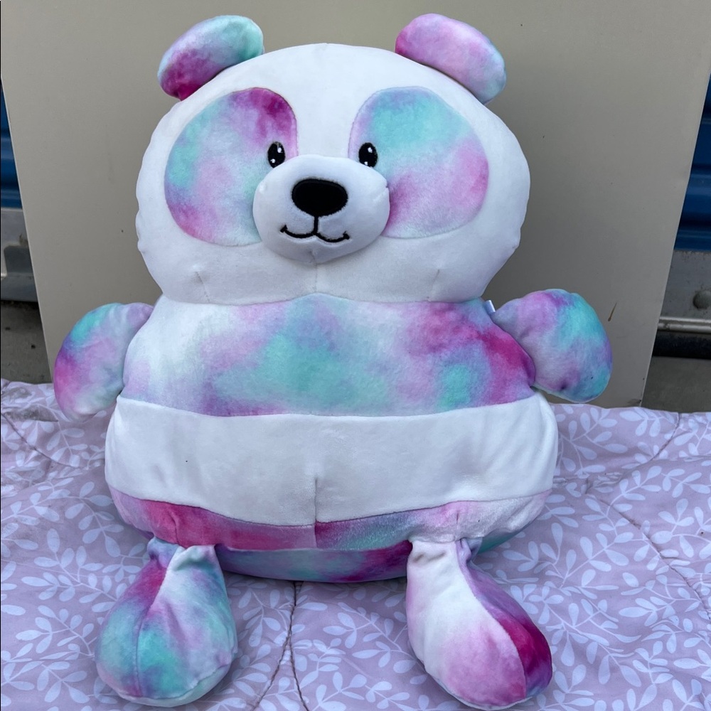 #74 Colorful Plush Panda Toy